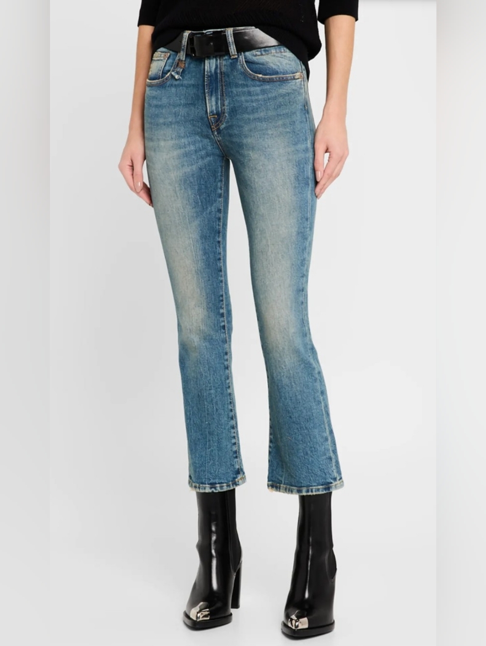 R13 "Kick Fit" Mid Rise Jeans